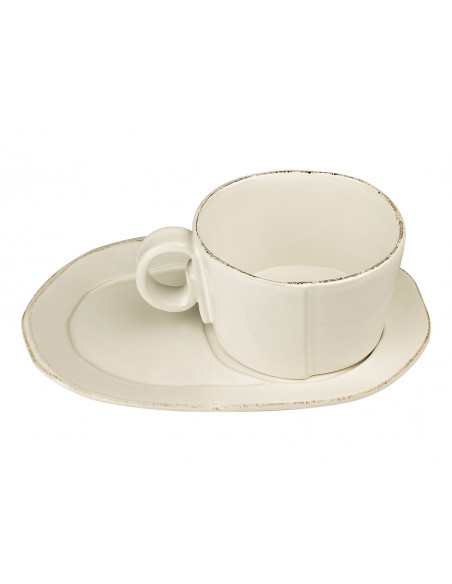 SET COLAZIONE TAZZA CON PIATTO