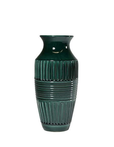 VASO STRETTO SCANNELLATO