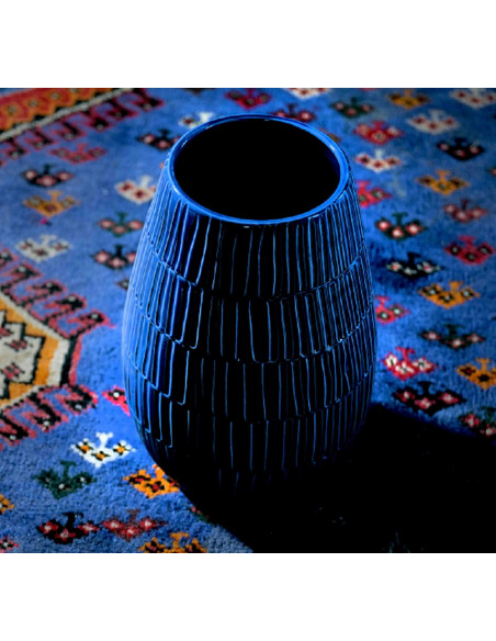 VASO CON PANCIA SCANNELLATO