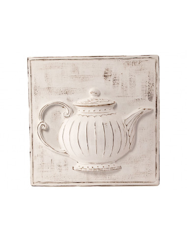TEA POT WALL PLAQUE