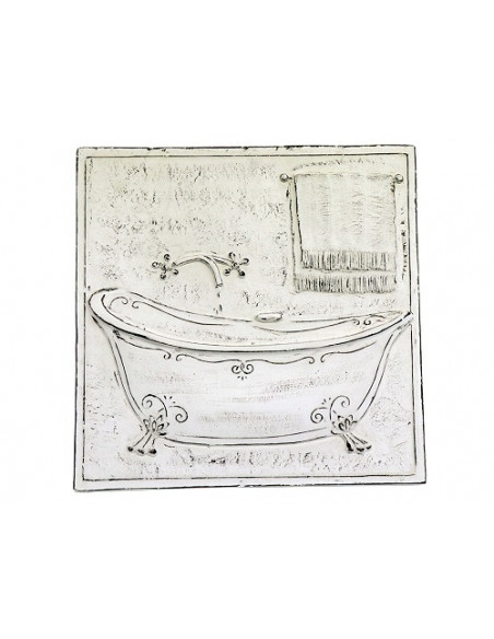 BATHTUB PLAQUE