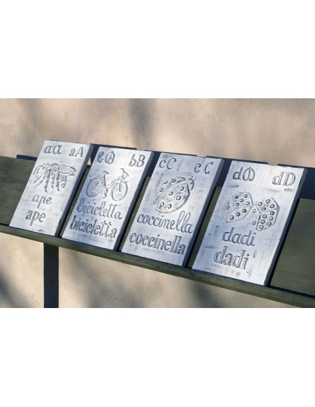 PLACCA ABBECEDARIO "B"