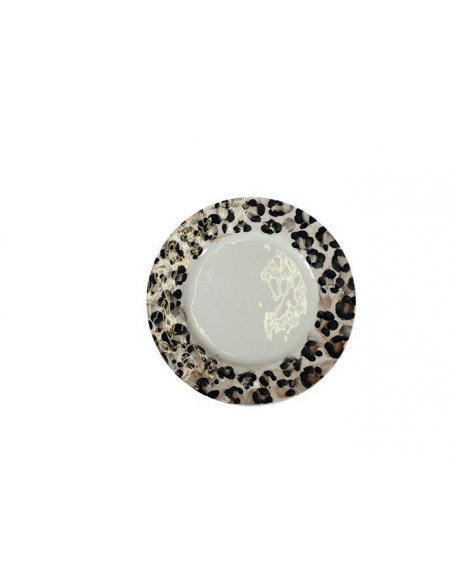 SOTTOPIATTO D32CM "SAFARI" DEC. LEOPARDO