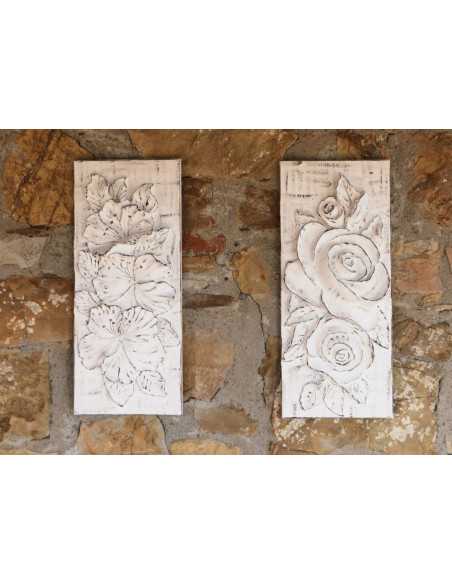 HIBISCUS WALL PLAQUE