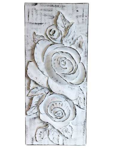ROSE WALL PLAQUE