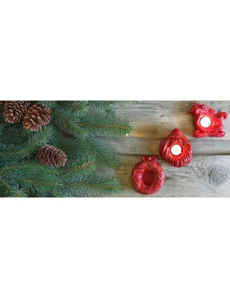 TEA-LIGHT TÜR WEIHNACHTSMANN