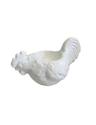 PORTA UOVO GALLETTO COCCODE' BIANCO