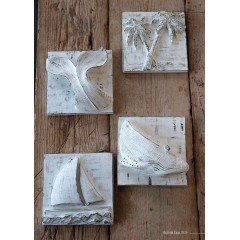 PALM TREES PLAQUE 2