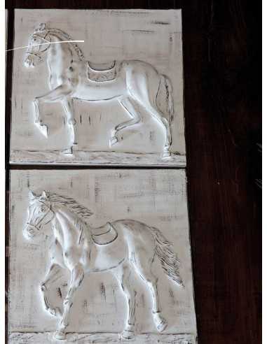 TROTTING HORSE PLAQUE