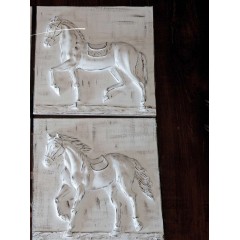 PLACCA CAVALLO TESTA SX 2